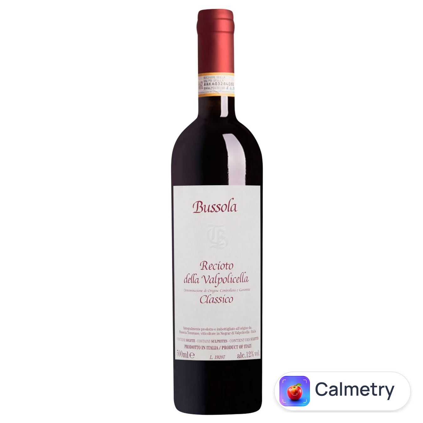 Вино Bussola Recioto della Valpolicella Classico червоне солодке 12% 0,5л