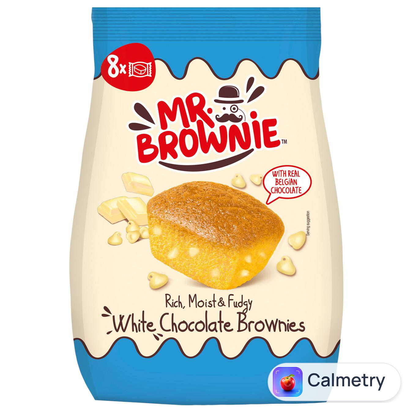 Мафіни Mr. Brownie Білий шоколад 200г