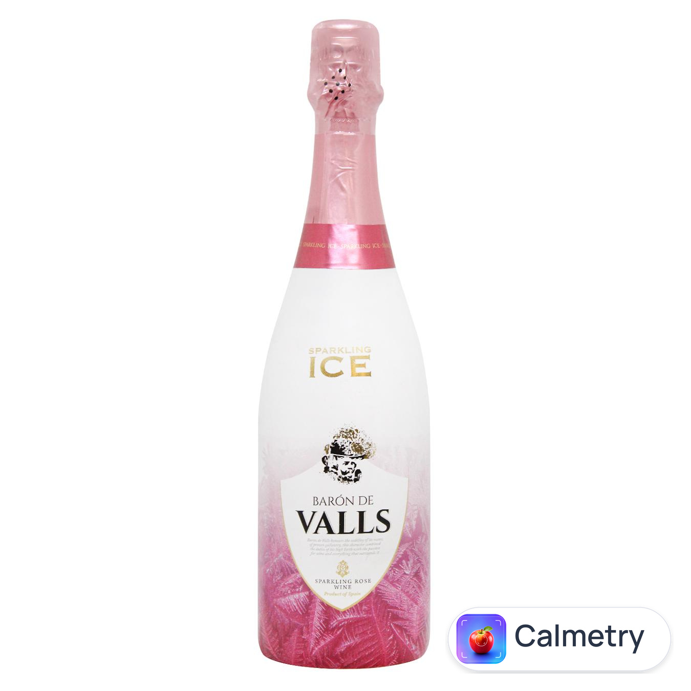 Вино ігристе Baron de Valls Ice рожеве напівсухе 11,5% 0,75л