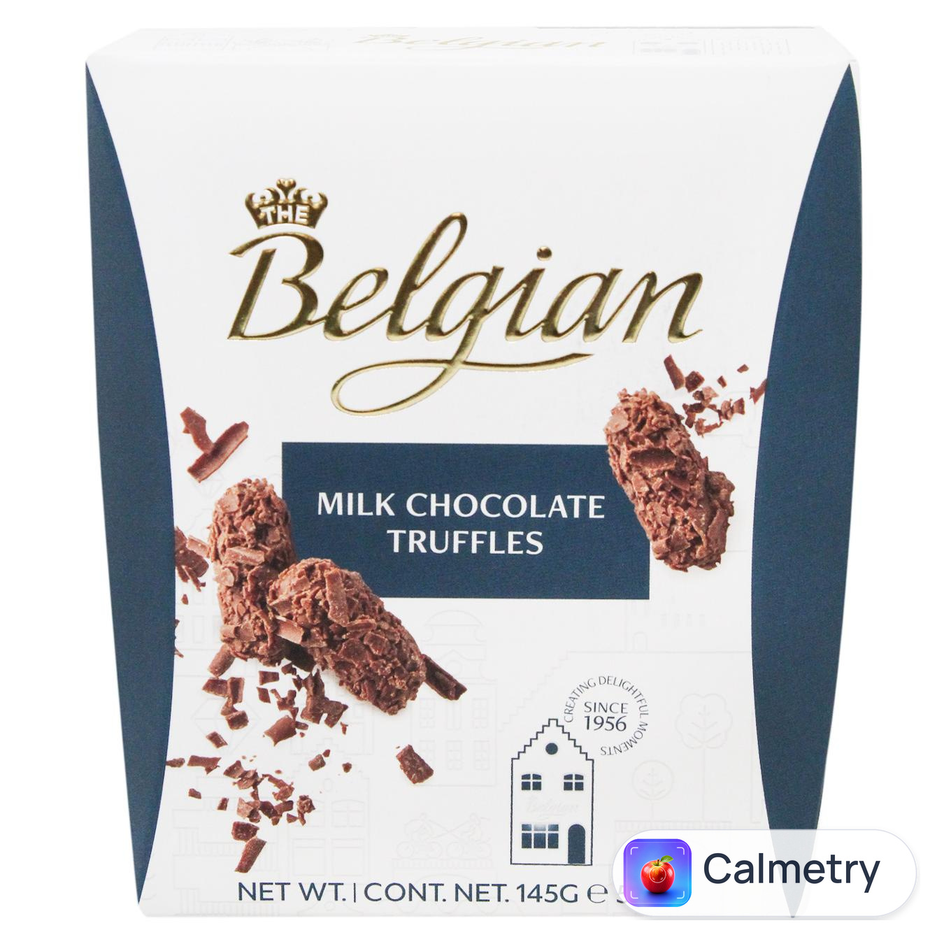 Цукерки Belgian Трюфелі з молочного шоколаду в пластівцях 145г — фото продукту