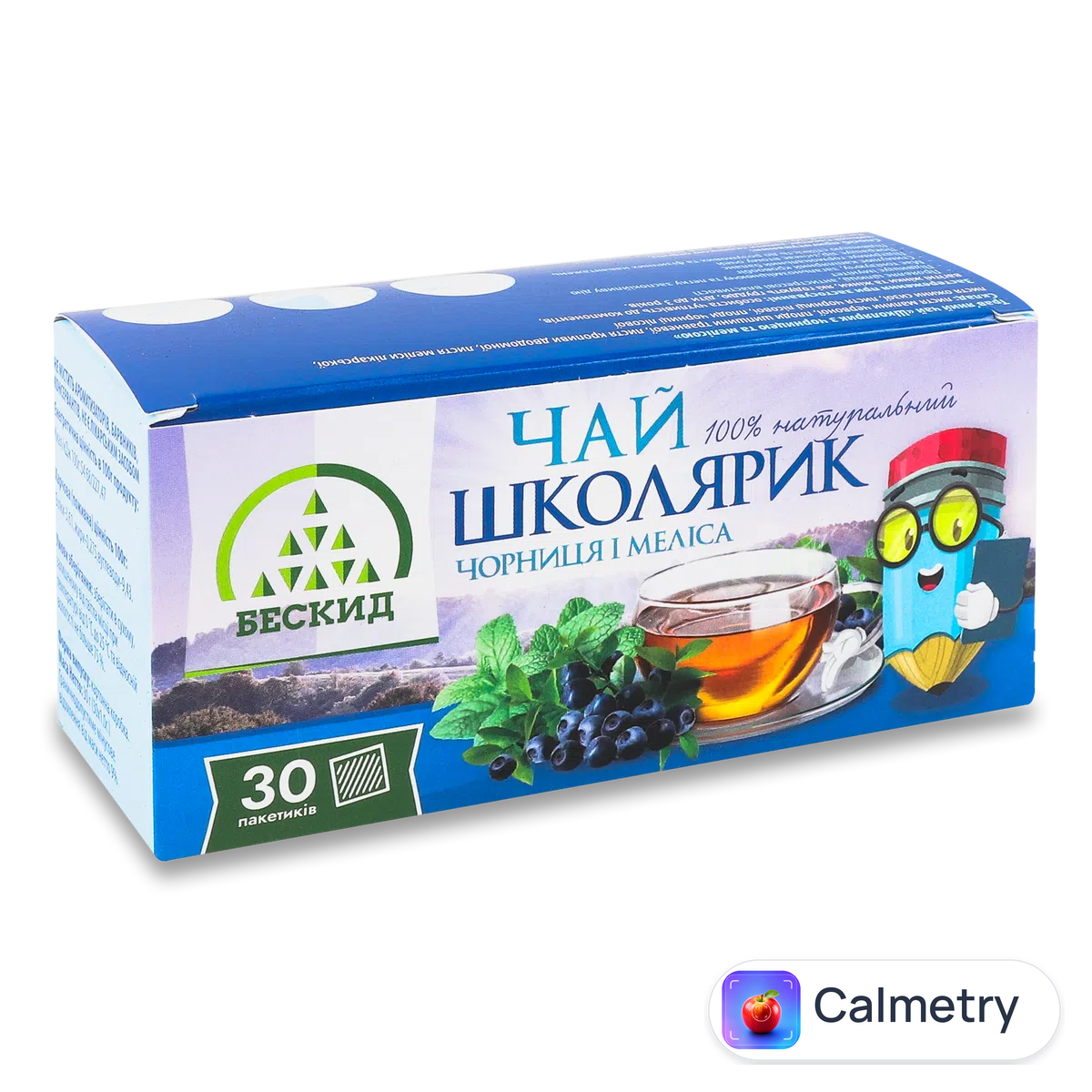 Чай трав'яний «Бескид» «Школярик» 30*1г