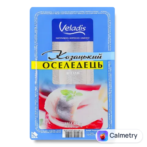 Оселедець Veladis «Козацький філе» в олії