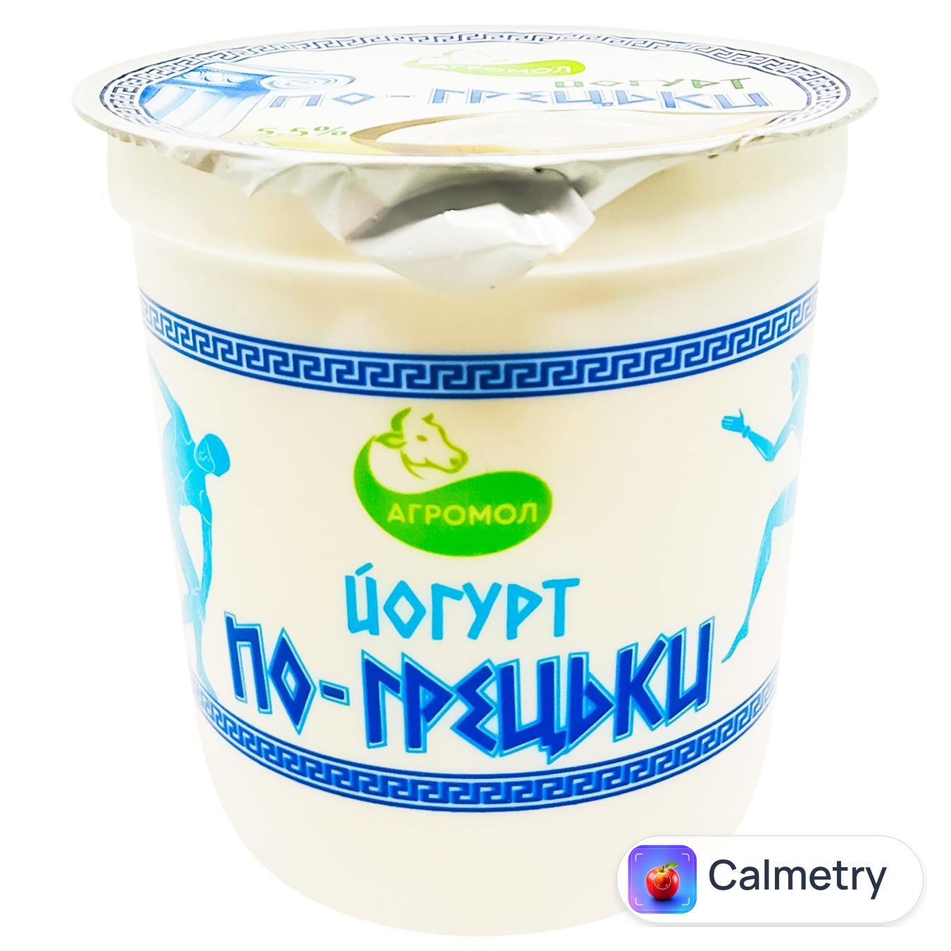 Йогурт Агромол По-грецьки 5,5% 325г