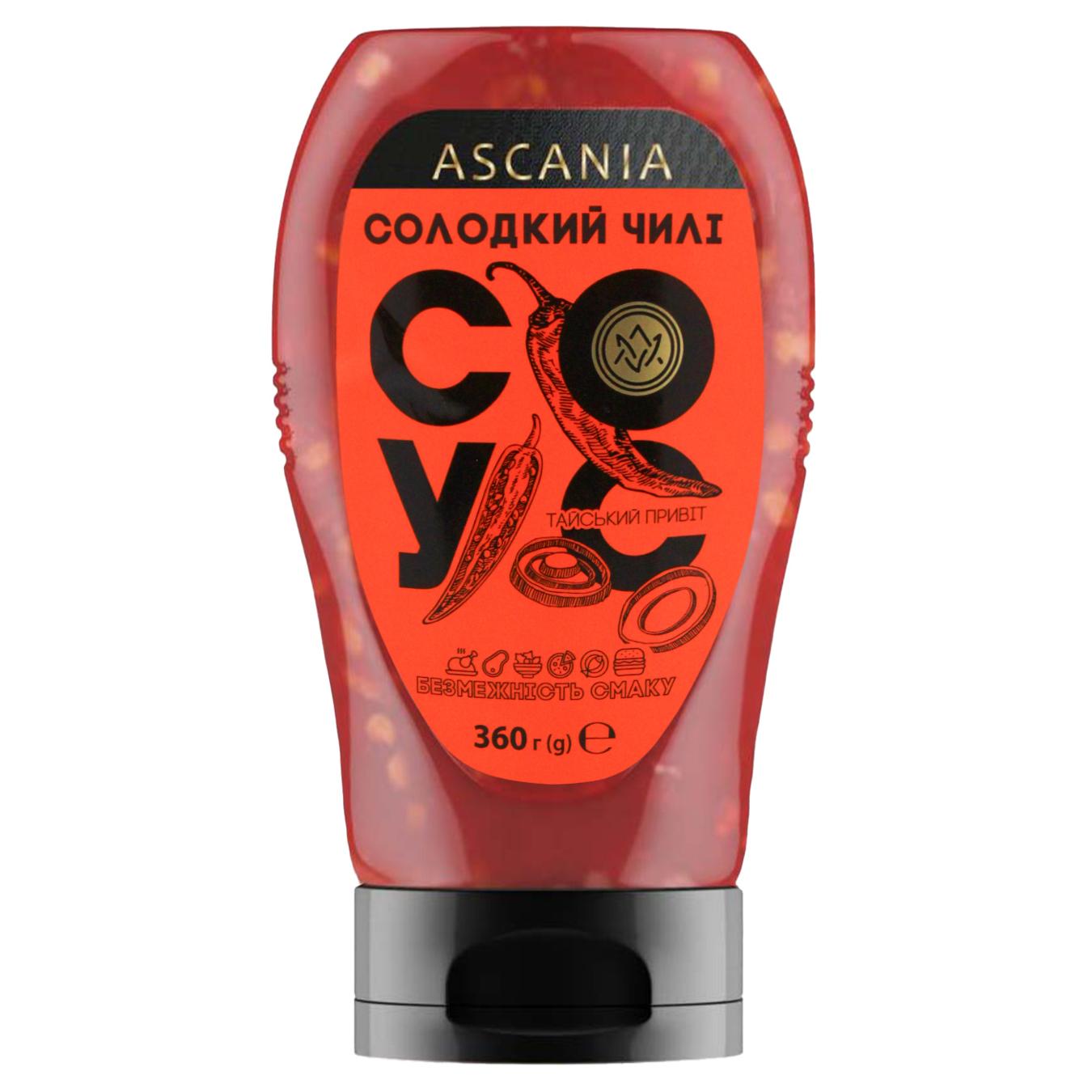 Соус Ascania Солодкий чилі 300мл — фото продукту