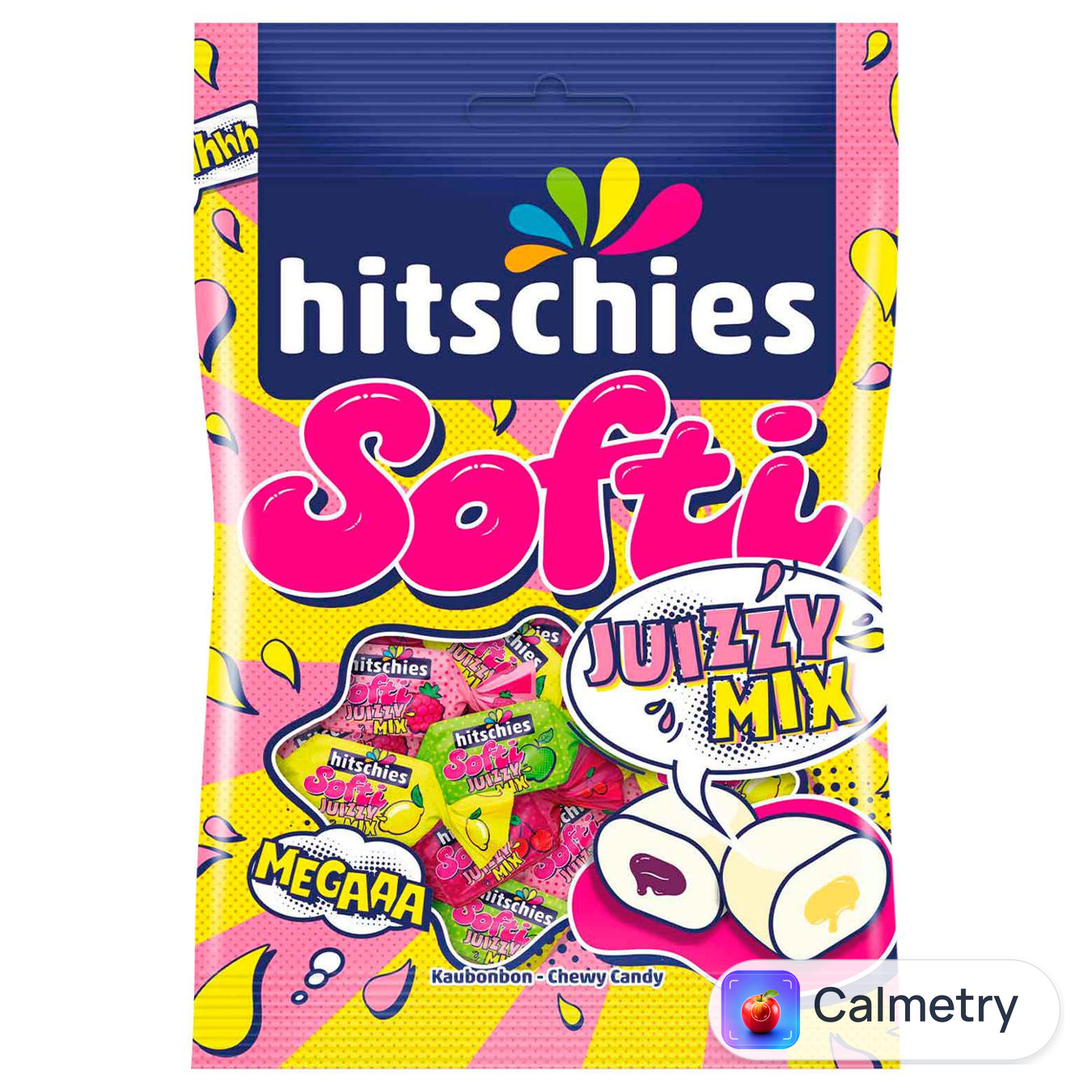 Цукерки жувальні Hitschies Softi Juizzy Mix 90г