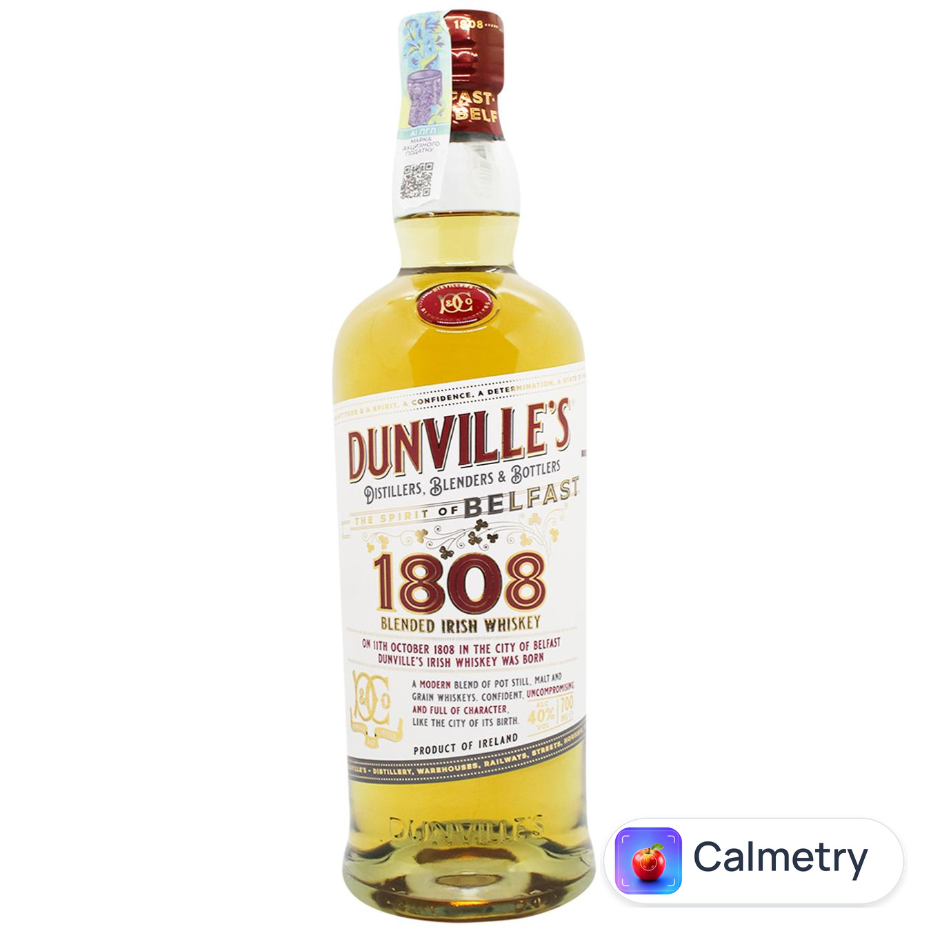 Віскі Dunville's 1808 40% 0,7л