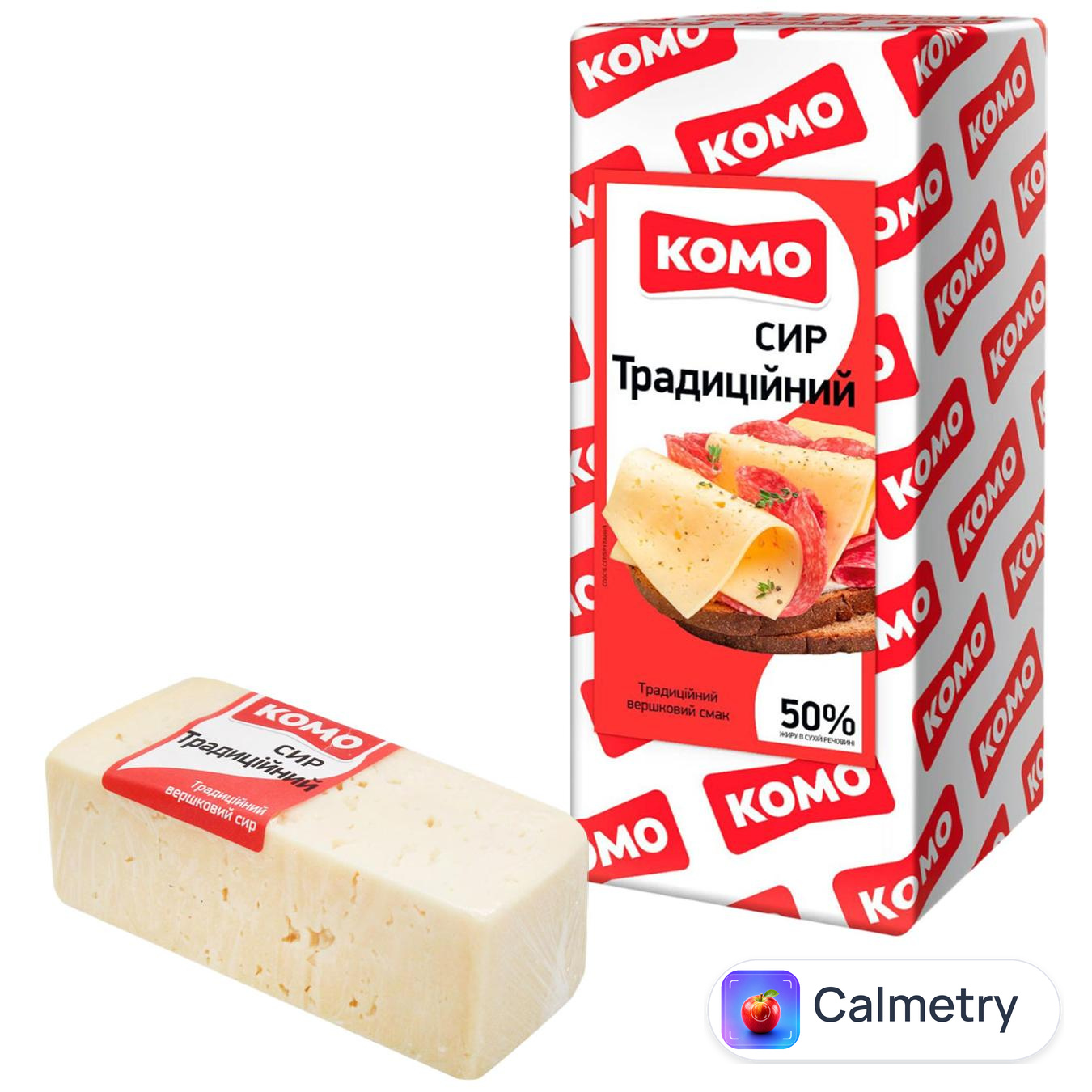 Сир Комо Традиційний 50% — фото продукту