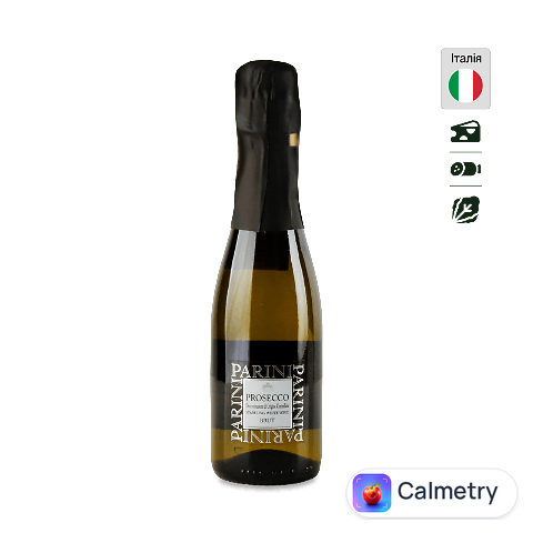 Вино ігристе Parini Prosecco Brut біле, 0,2л