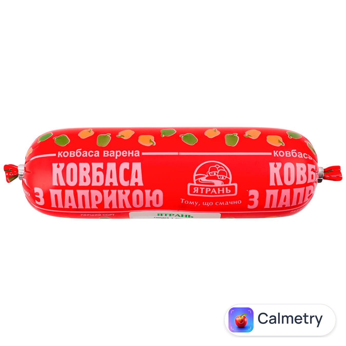 Ковбаса Ятрань з паприкою варена перший сорт 520г