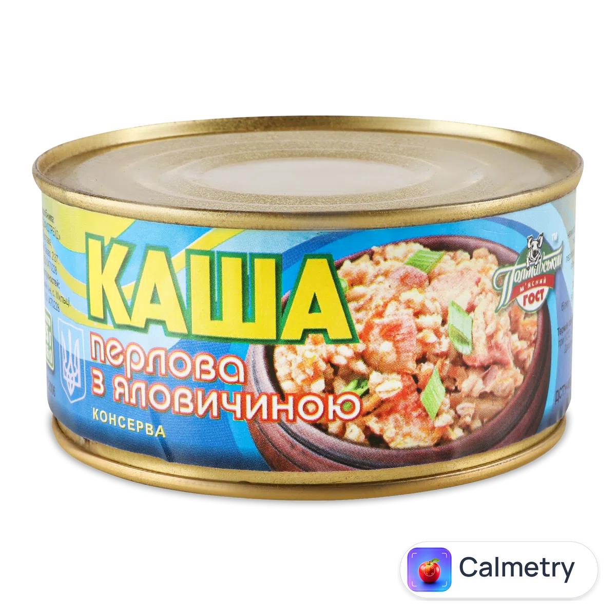 Каша Полтавський М'ясний Гост перлова з яловичиною 325г