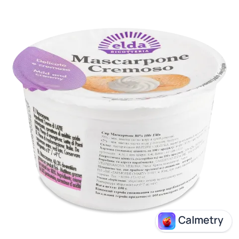 Сир Elda Ricotteria «Маскарпоне» 80%