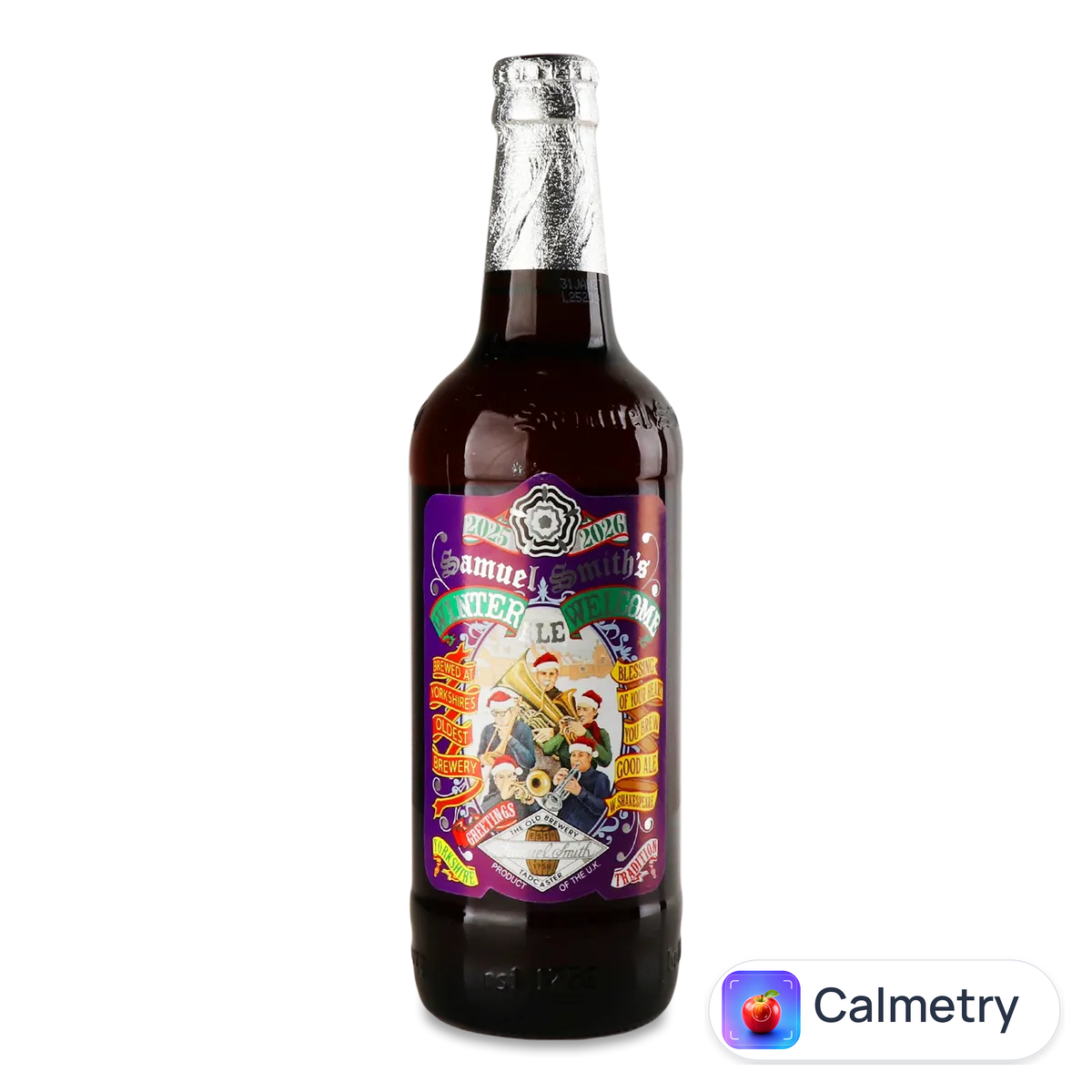 Пиво Samuel Smith Winter Welcome Ale янтарне нефільтроване 0,55л