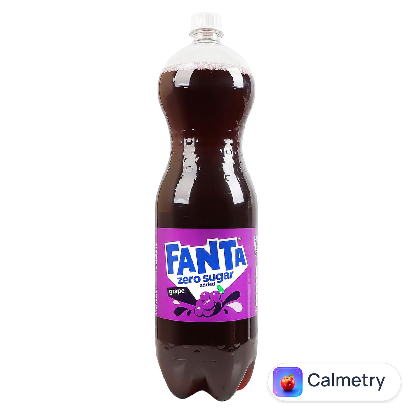 Напій газований Fanta Zero Sugar Grape 1,75л — фото продукту