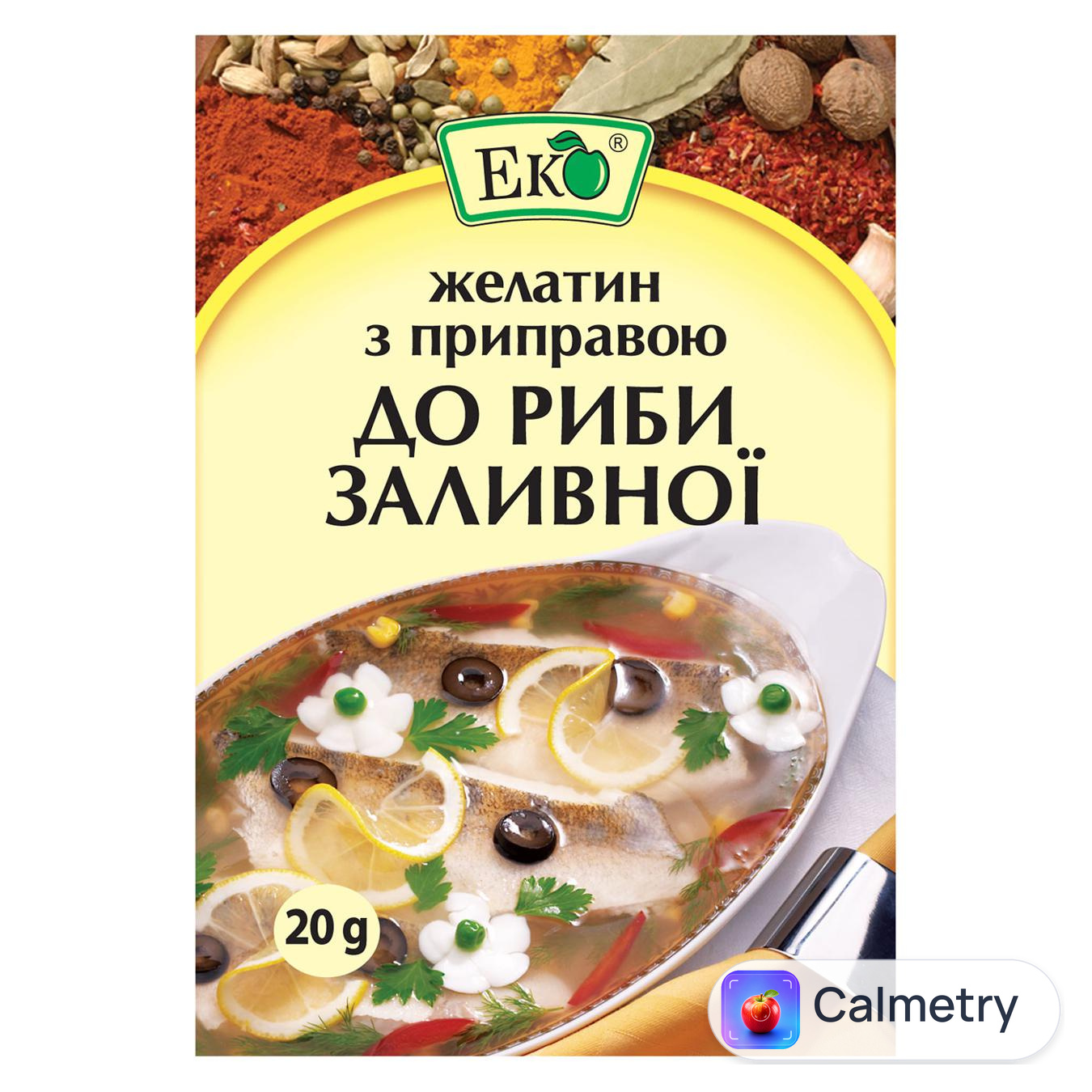 Приправа Еко для заливної риби з желатином 20г