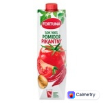 Сік Fortuna томатний пряний 1л — фото продукту