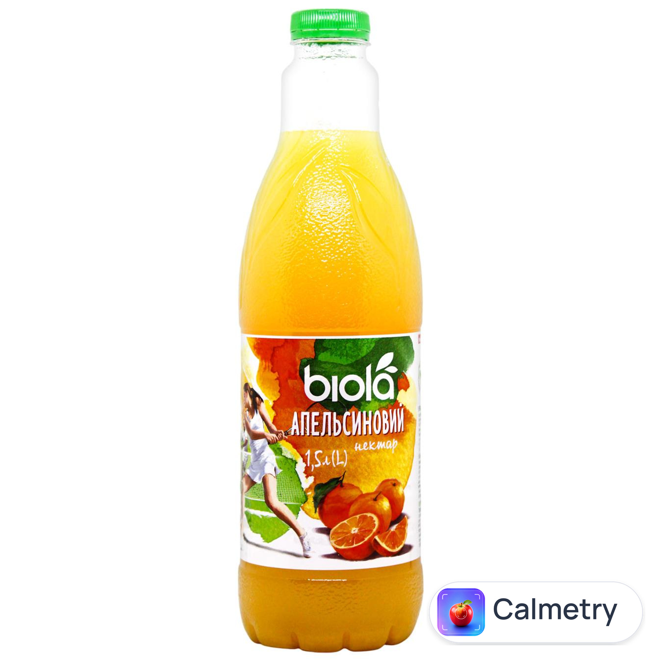 Нектар Biola апельсиновий 1,5л — фото продукту