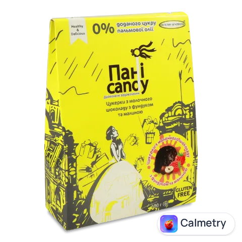 Цукерки Healthy Generation Пані Candy малин-фундук