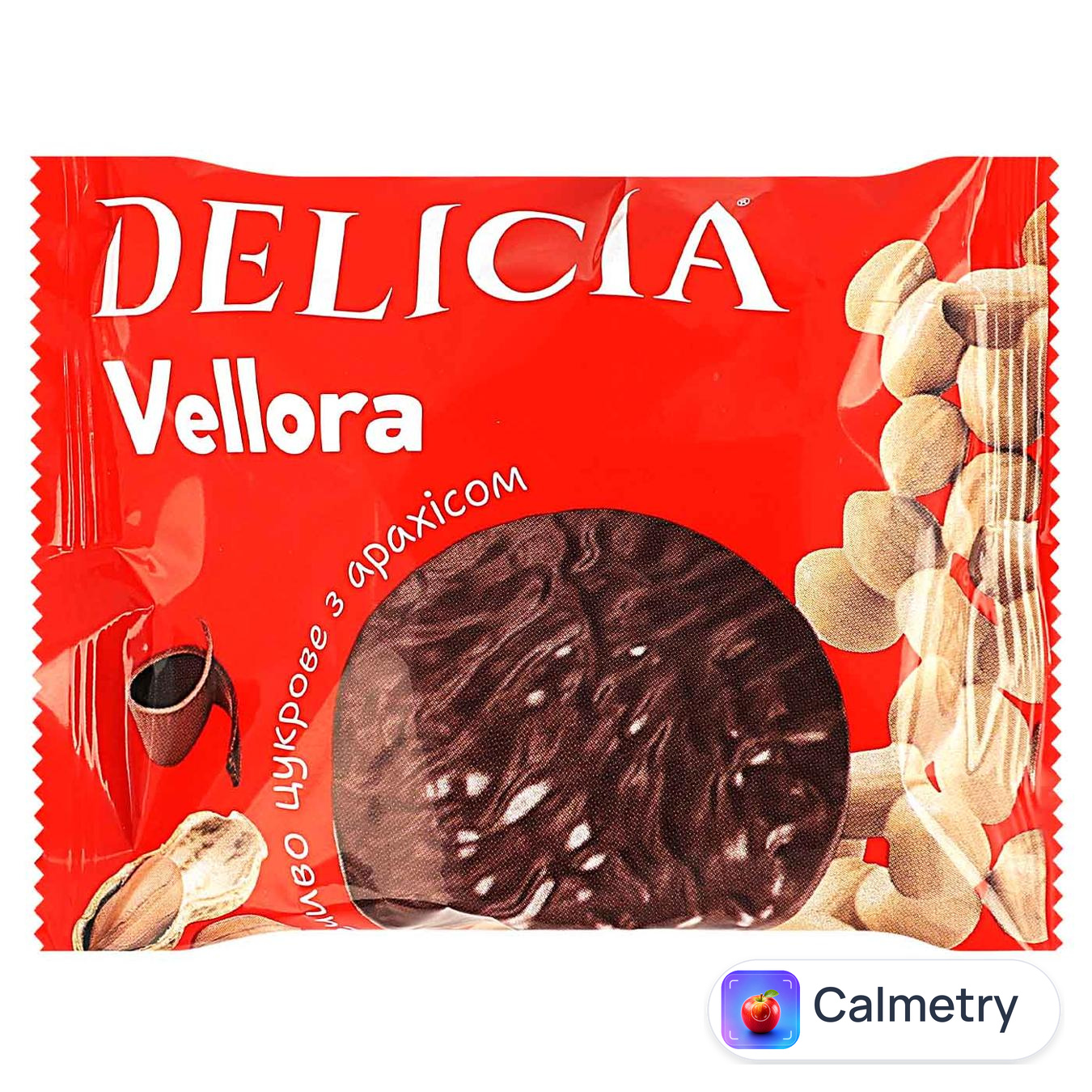 Печиво Delicia Vellora з арахісом 53г — фото продукту