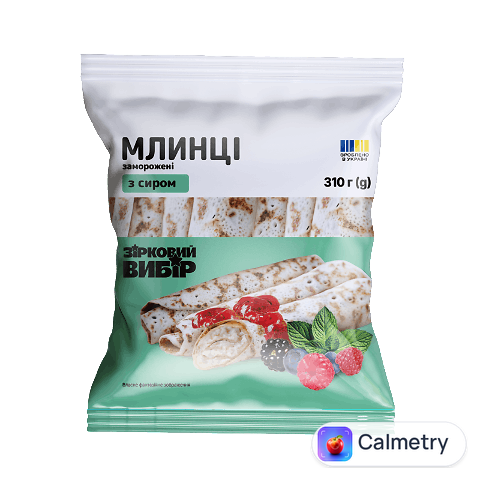 Млинці Зірковий вибір з сиром, 310г