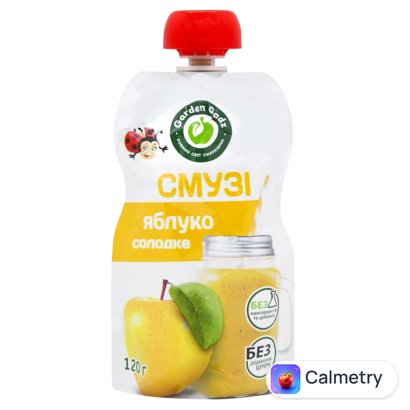 Смузі Gadz яблуко солодке 120г — фото продукту