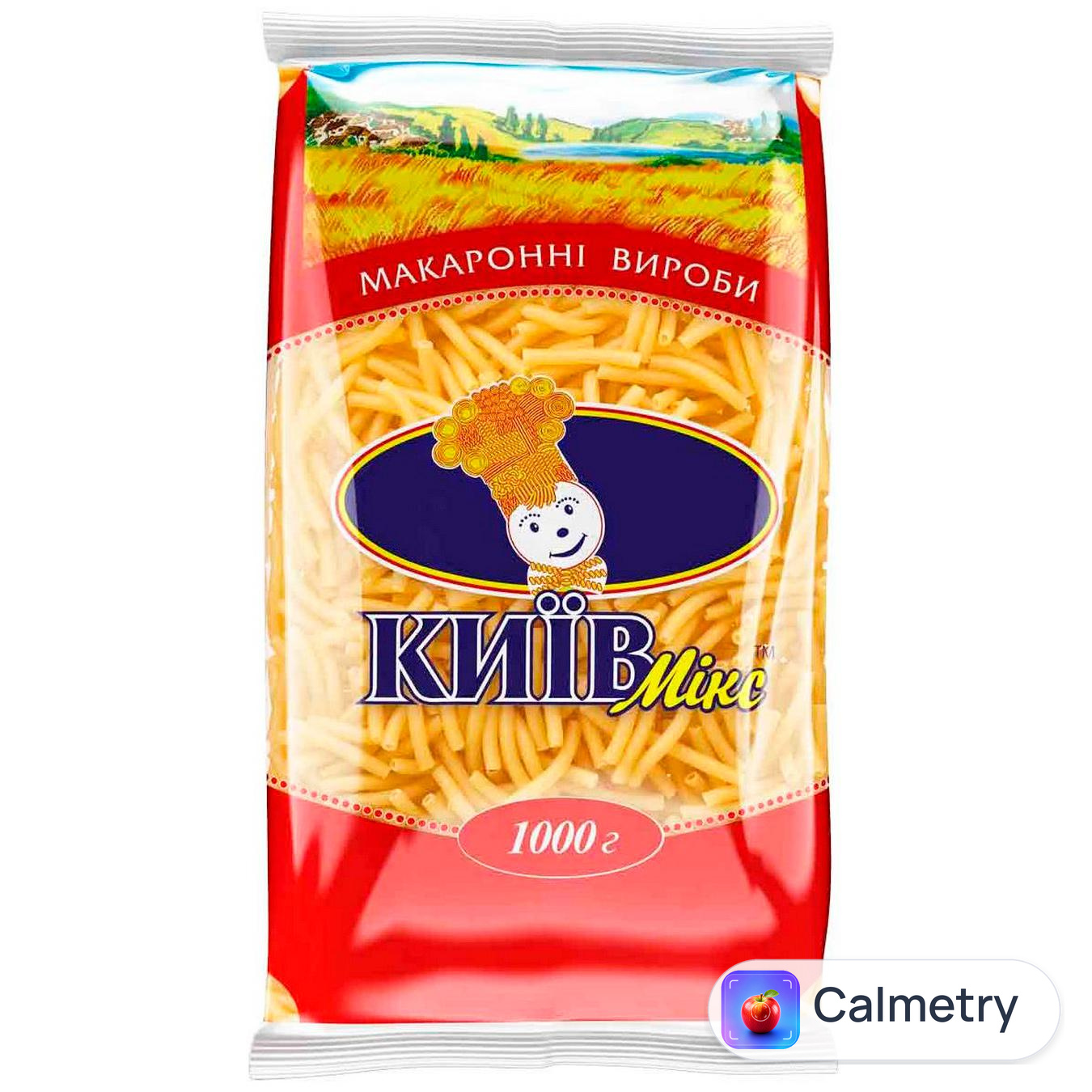 Макаронні вироби Київ Мікс Екстра Трубочка 1кг