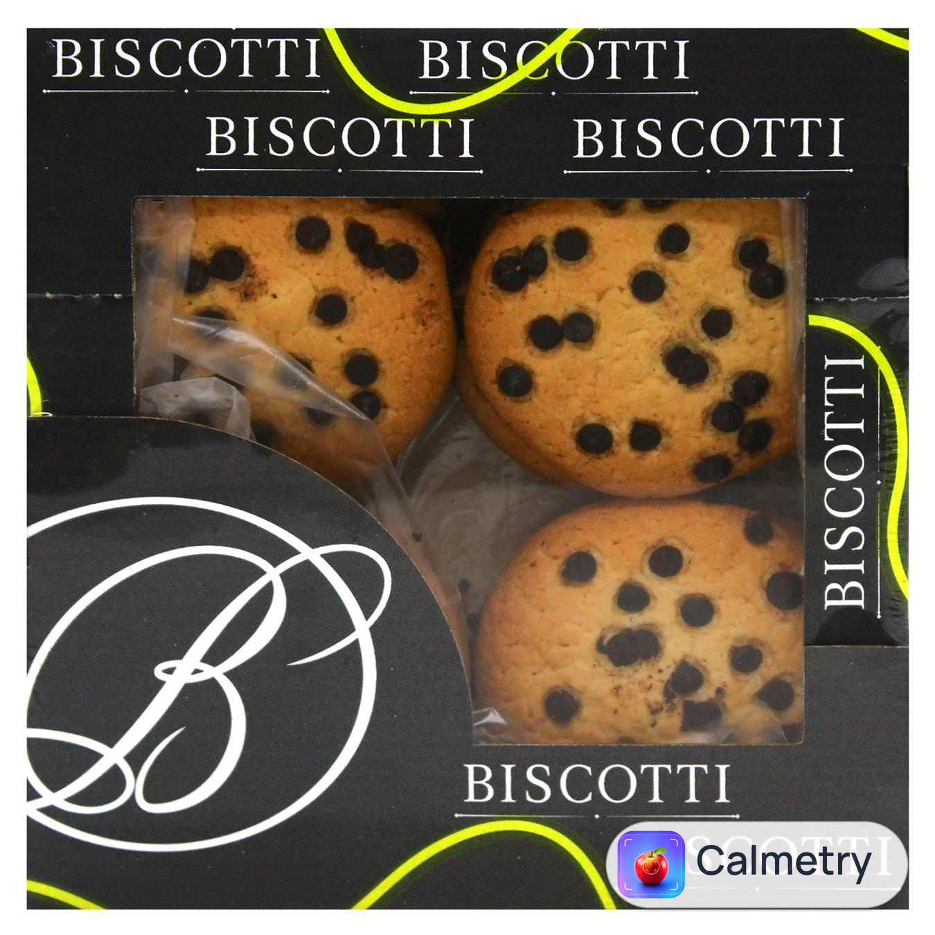 Печиво Biscotti Американське зі шматочками глазурі 205г — фото продукту