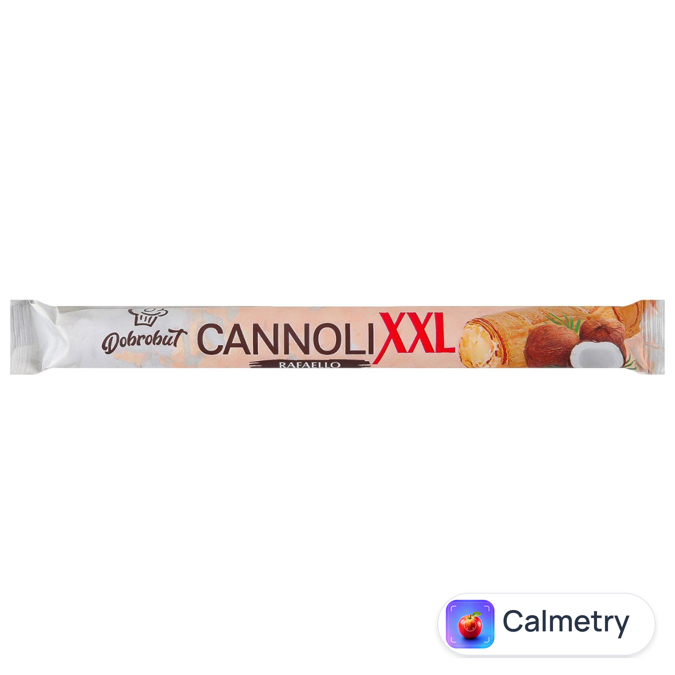 Трубочка вафельна Dobrobut XXL Cannoli Рафаелло 42г
