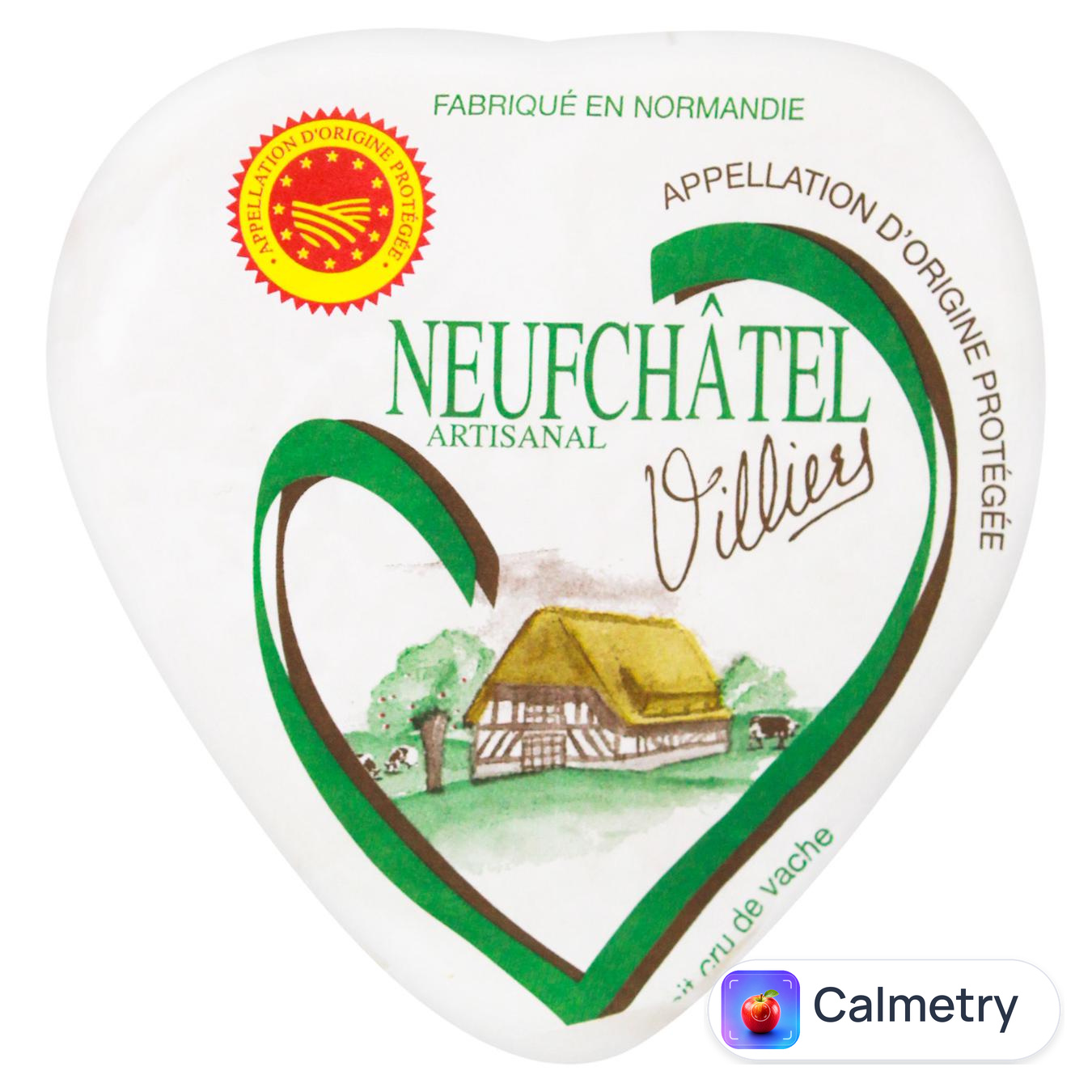 Сир Villiers Neufchatel Heart Aop 45% 200г