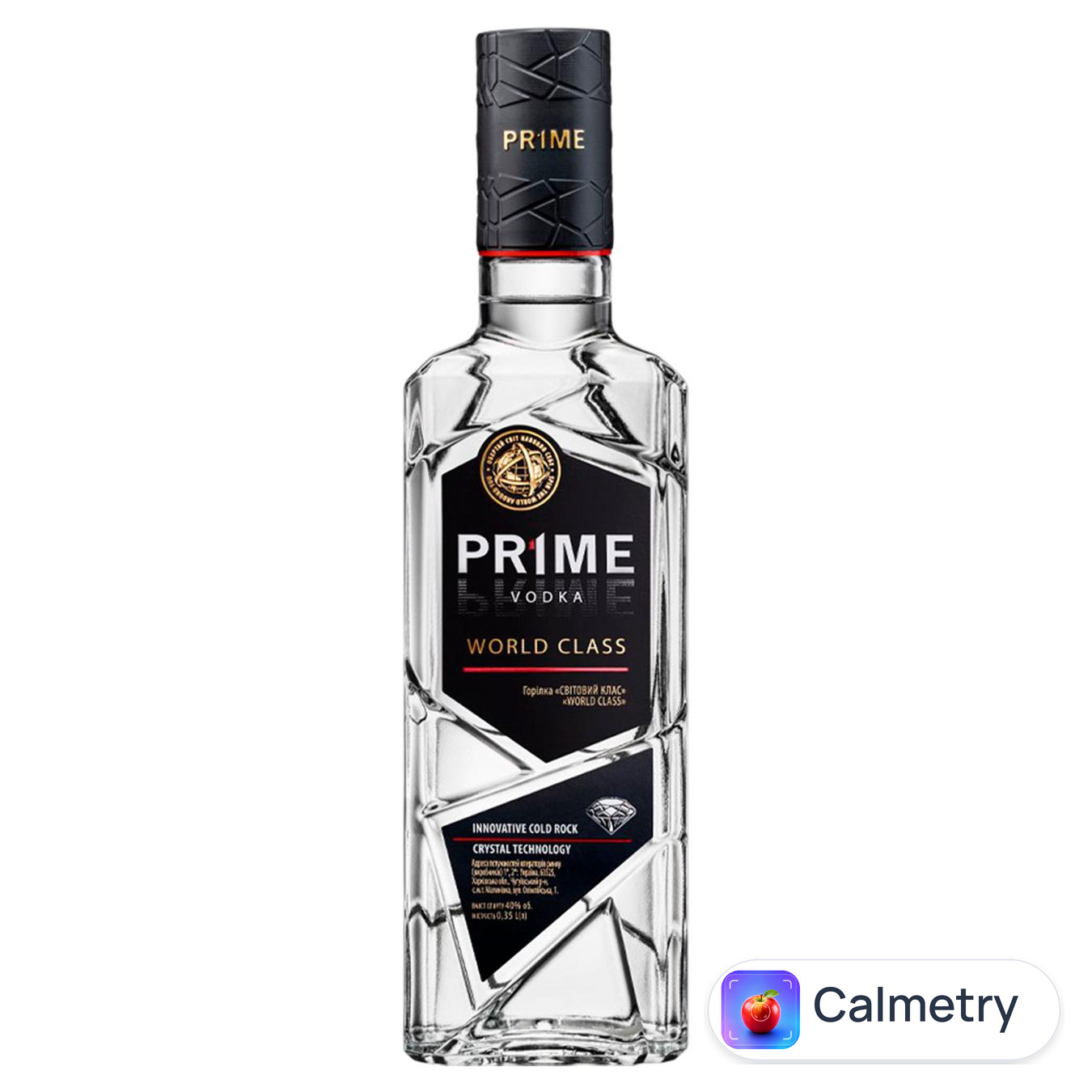 Горілка Prime World Class 40% 0,35л