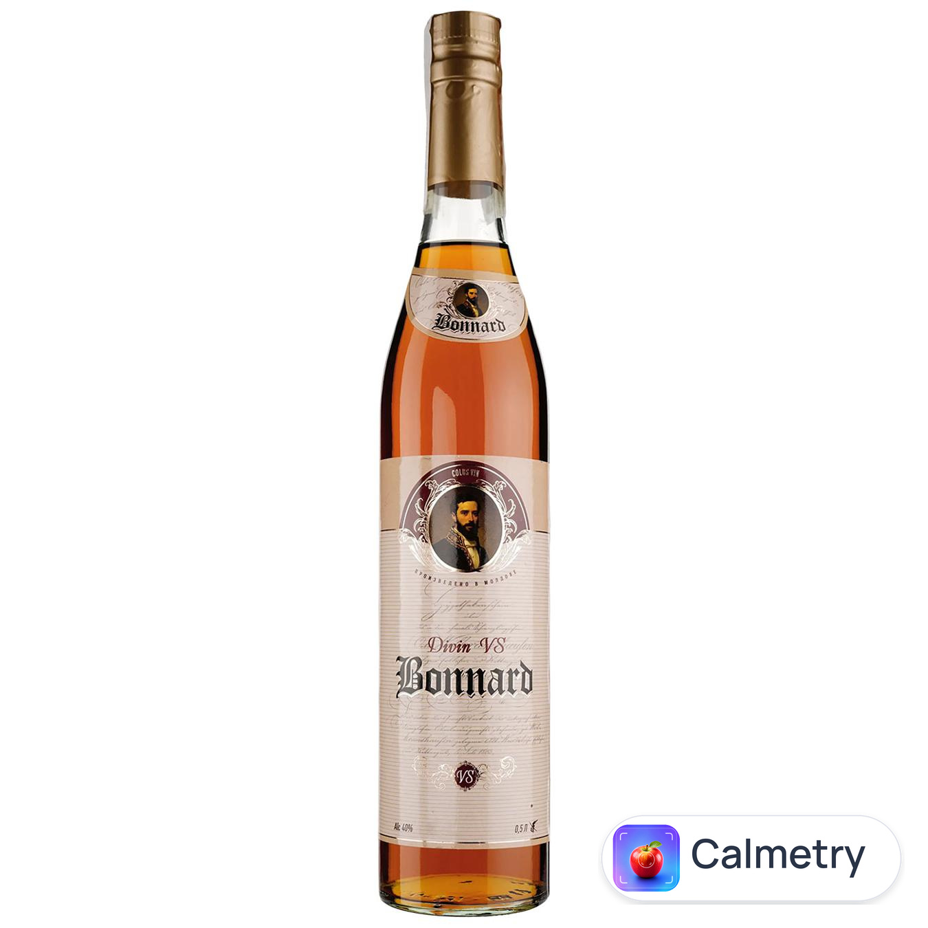 Дівін Colusvin Bonnard V.S. 3 роки 40% 0,5л — фото продукту