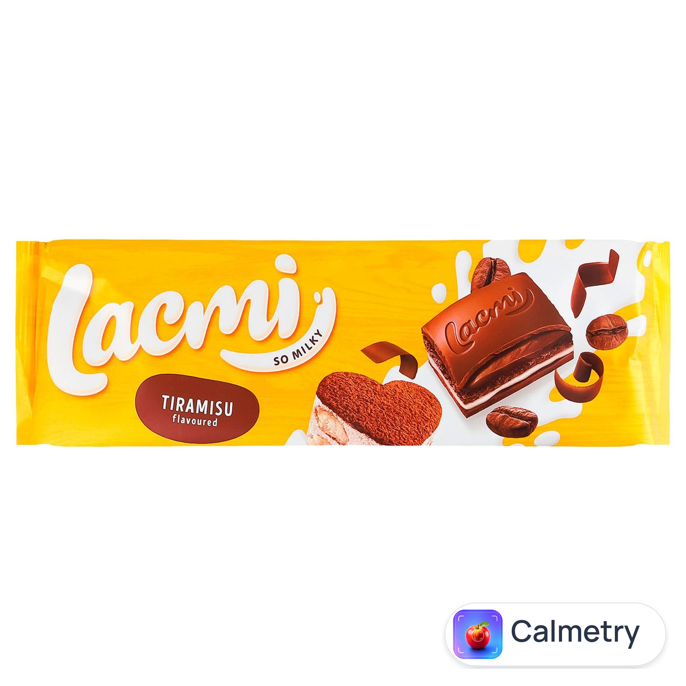 Шоколад молочний Roshen Lacmi Tiramisu з печивом 270г
