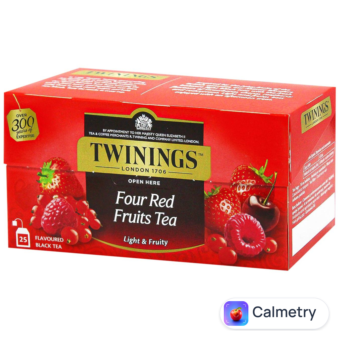 Чай чорний Twinings of London зi смаком чотирьох червоних фруктiв 25шт 2г
