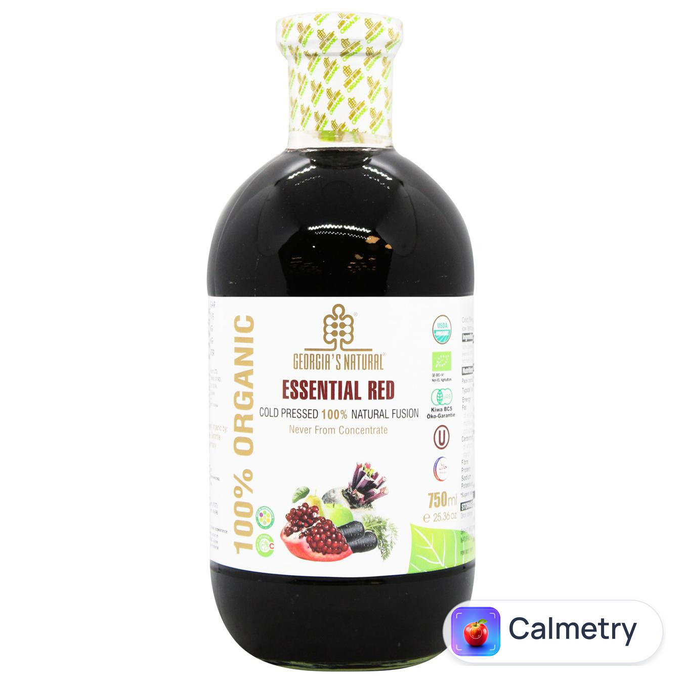 Сік Georgias Natural Червоний фруктово-овочевий мікс 0,75л