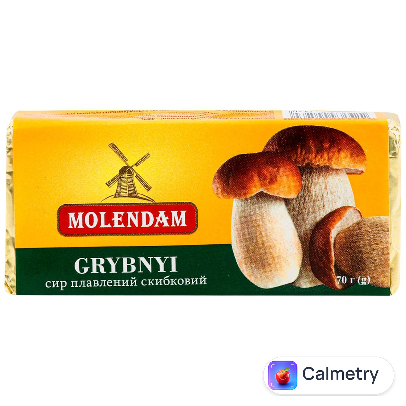 Сир Molendam плавлений з грибами 70г