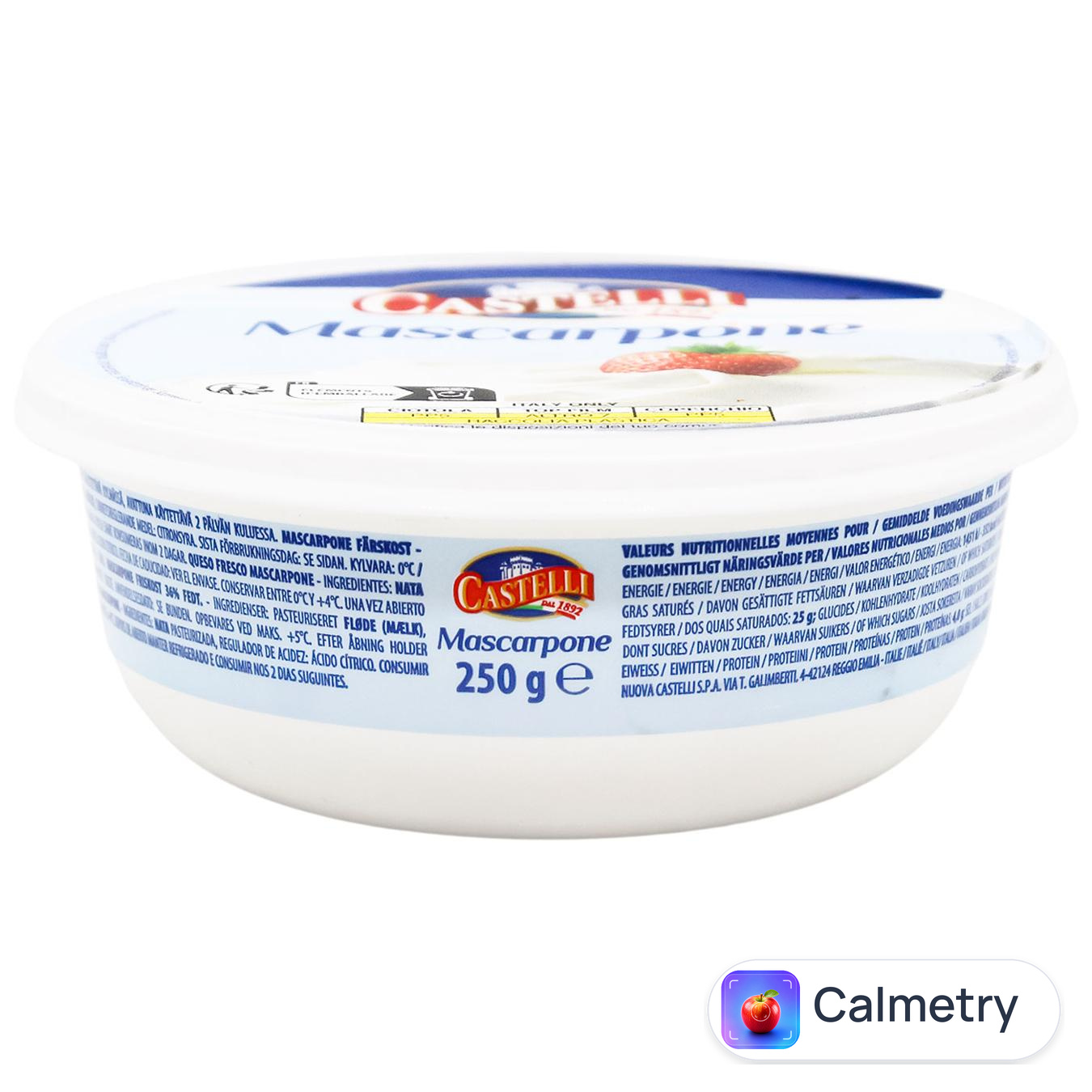 Сир Castelli Маскарпоне 80% 250г