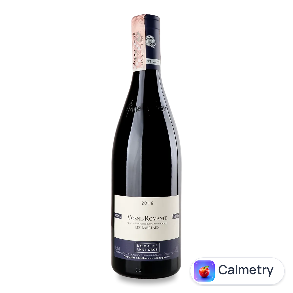 Вино Domaine Anne Gros Vosne Romanee Les Barreaux 2018 0,75л