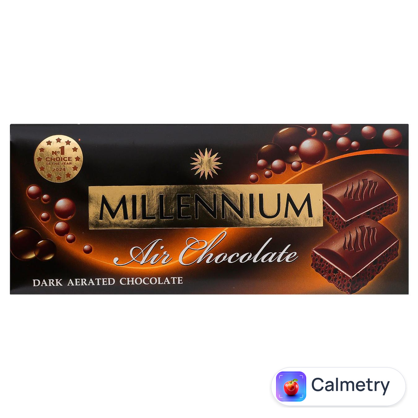 Шоколад чорний Millennium Premium пористий 54% 85г — фото продукту