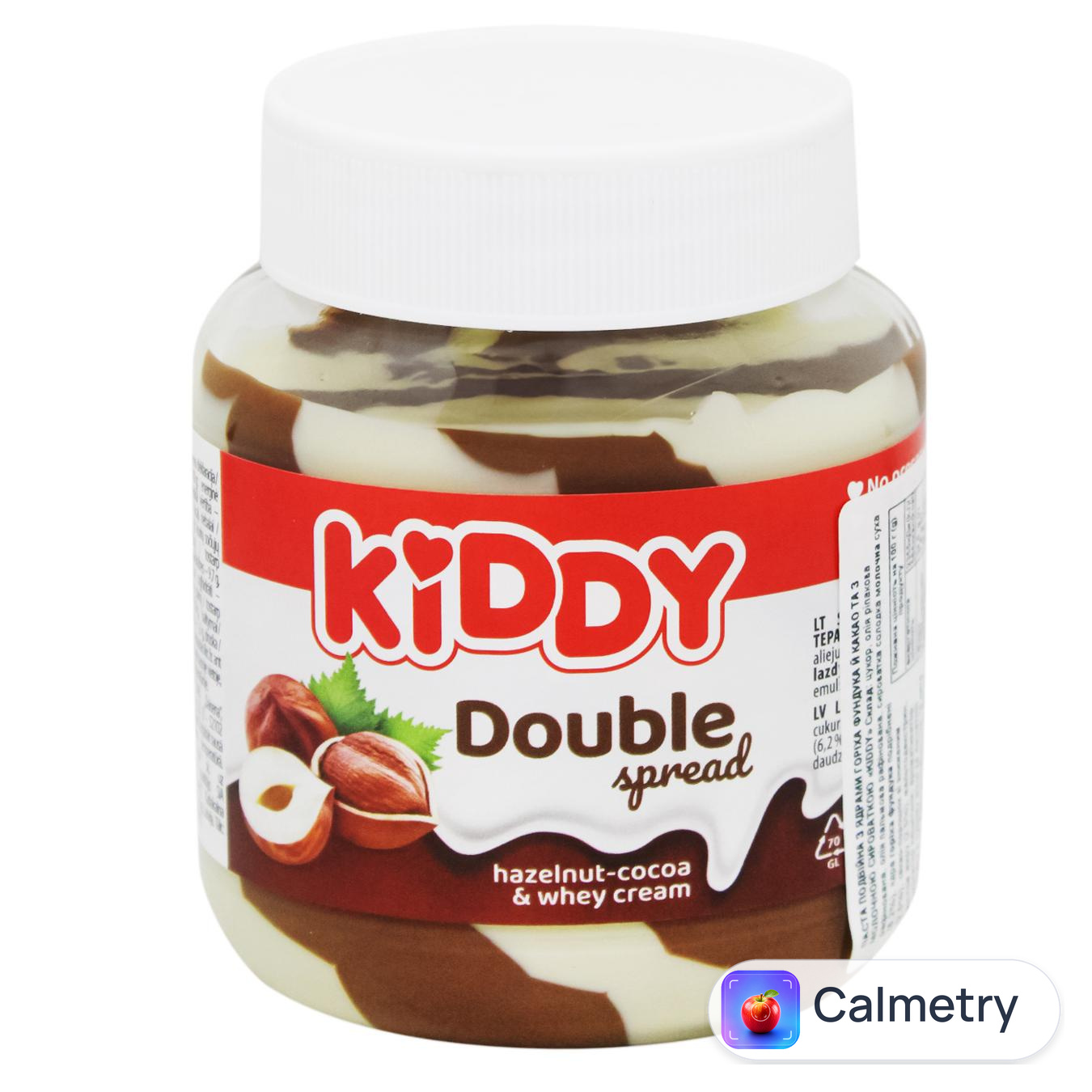 Паста горіхово-шоколадна Kiddy 350г — фото продукту