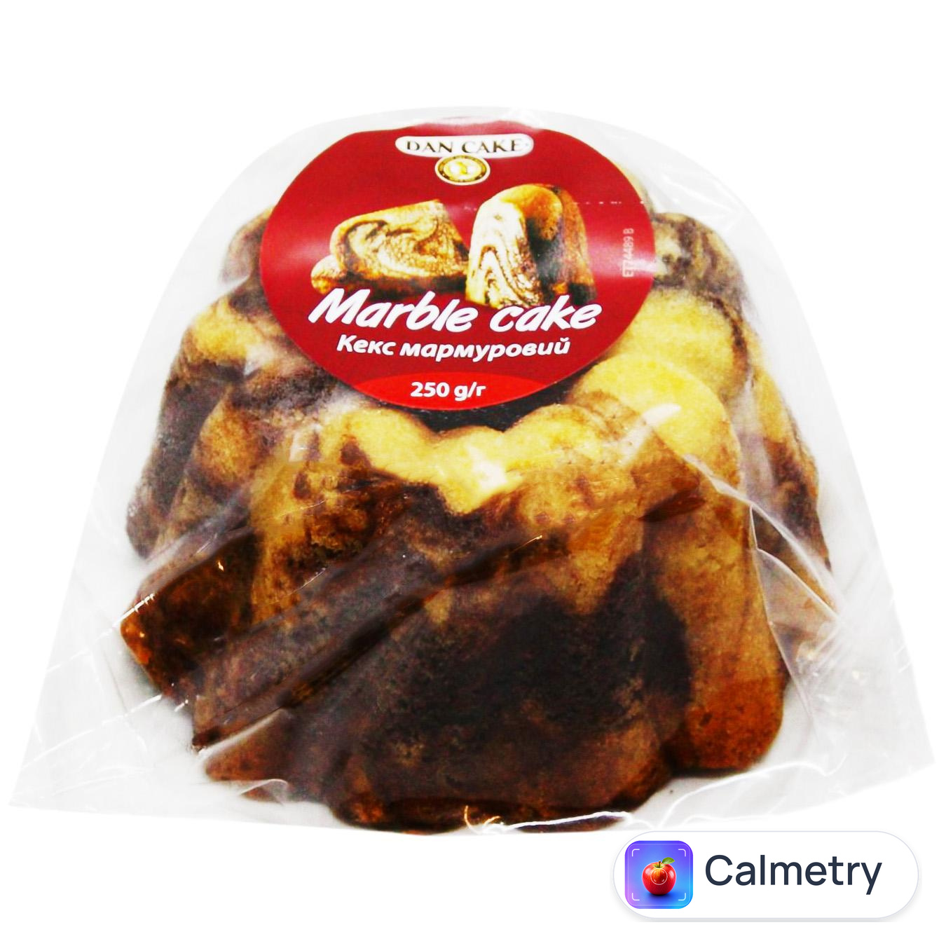 Кекс Dan Cake мармуровий 250г