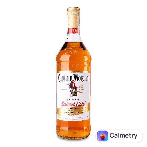 Напій на основі рому Captain Morgan Spiced Gold, 1л