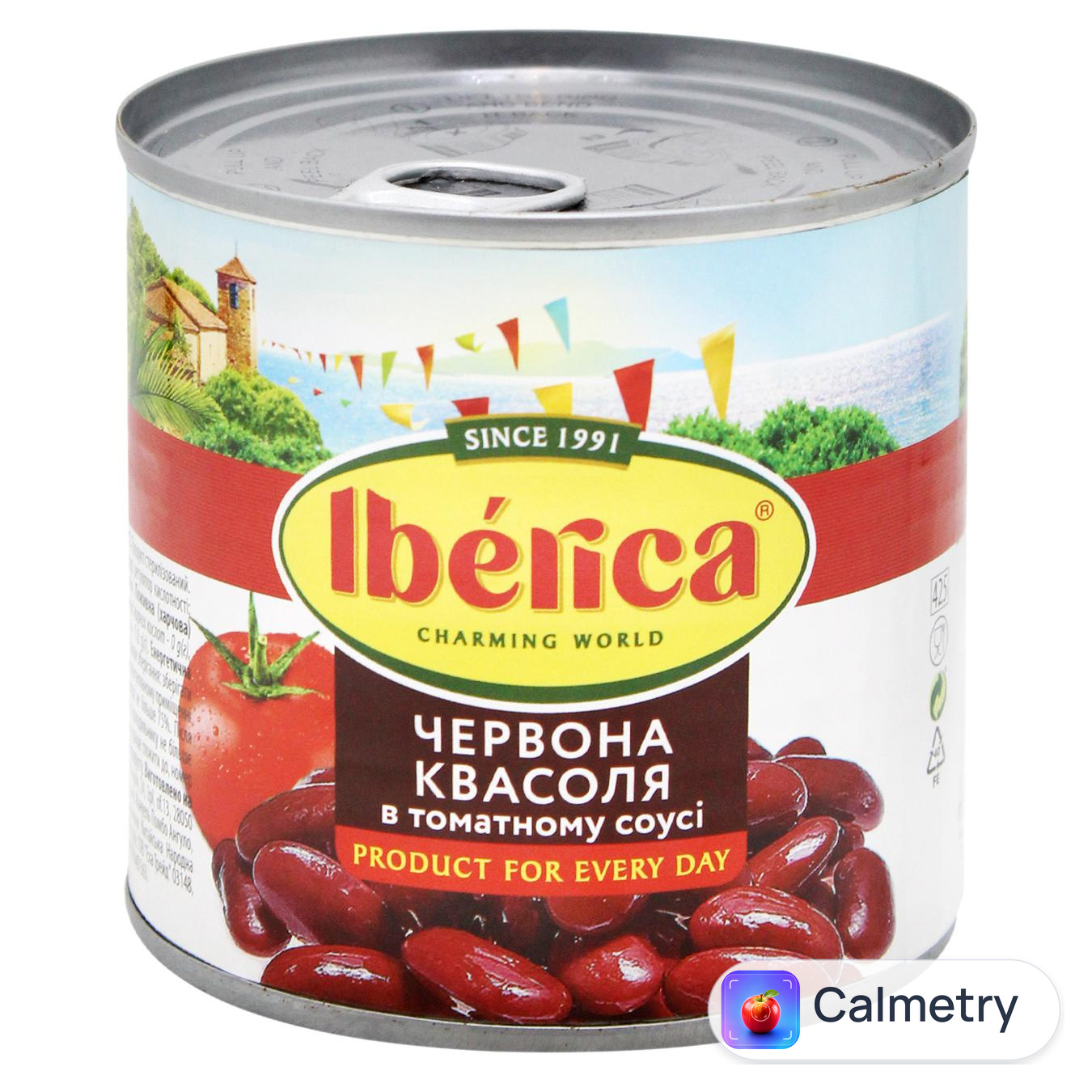 Квасоля Iberica червона в томатному соусі 400г