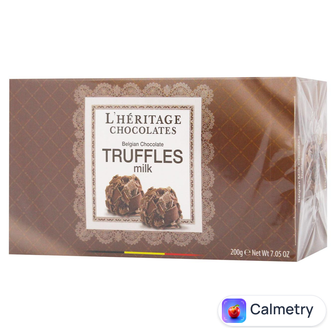 Цукерки L'Heritage Chocolates Трюфелі з молочного шоколаду в пластівцях 220г