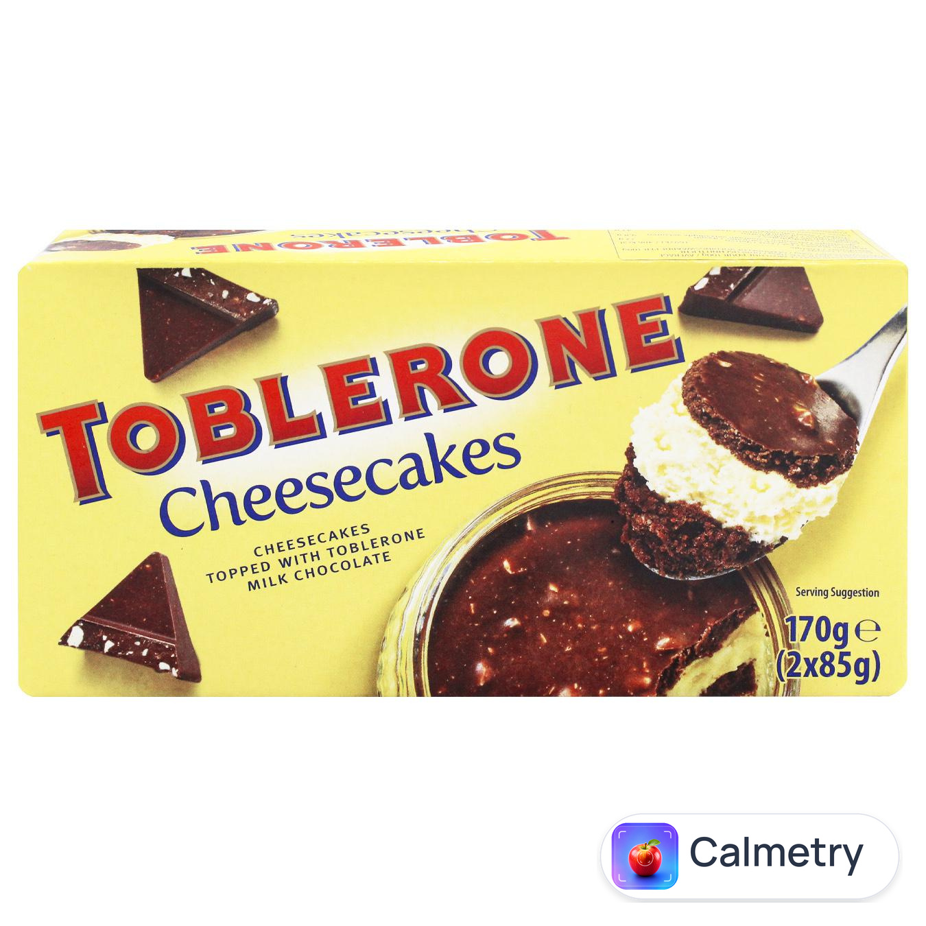Чізкейк Toblerone 85г х 2шт — фото продукту