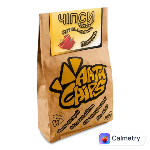 Чипси АнтиChips зі смаком паприки
