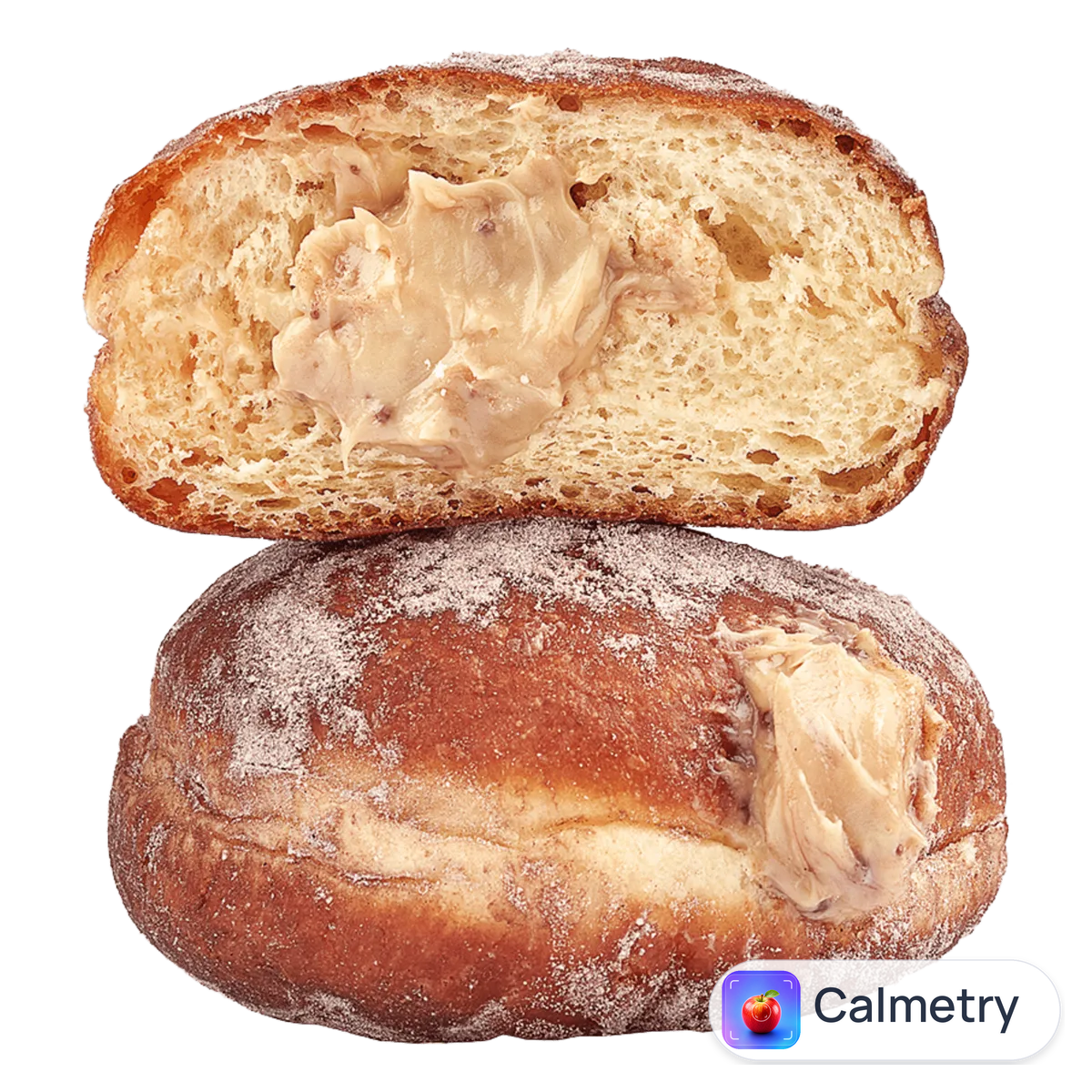 Пампух з начинкою зі смаком банан-вершки