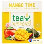 Чай зелений Tea Moments Mango Time 1,7г*20шт — фото продукту