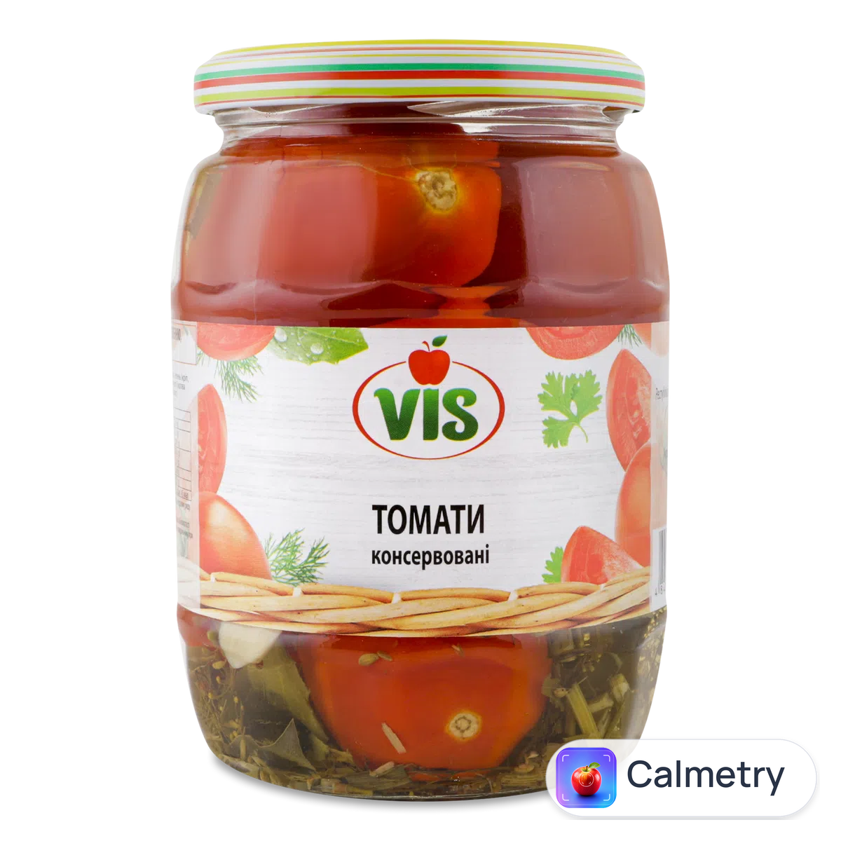 Томати Vis консервовані 670г
