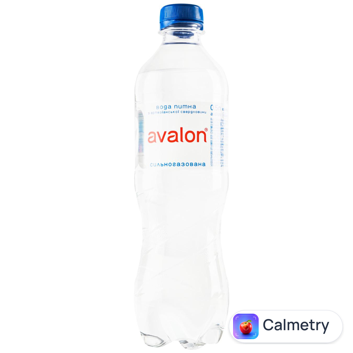 Вода питна Avalon артезіанська сильногазована 0,5л