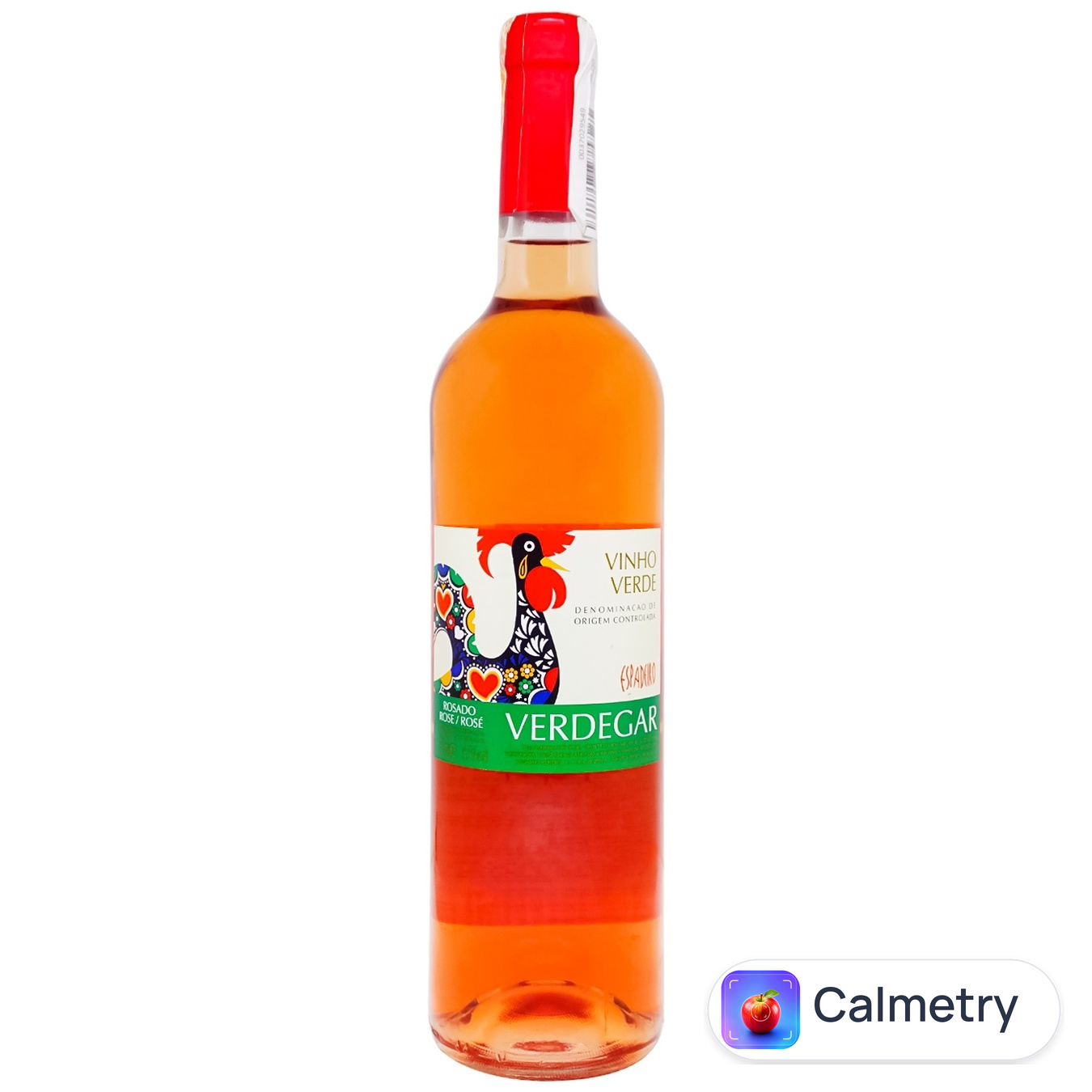 Вино Vinho Verde Verdegar Espadeiro рожеве напівсухе 9,5% 0,75л