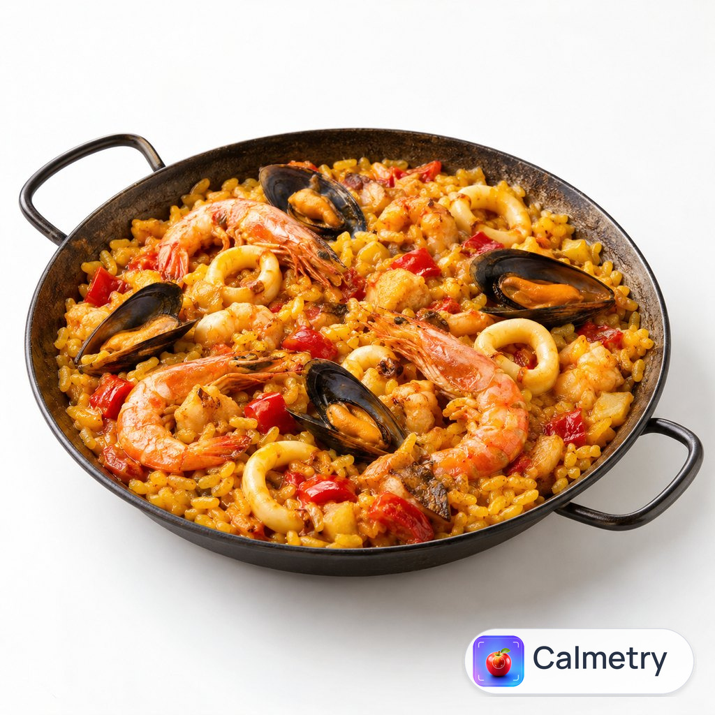 Паелья з морепродуктами